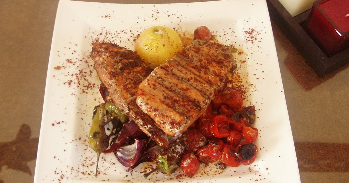 Fahriye's Kitchen SALMON WITH SUMAK ( Sumakli Somon baligi )
