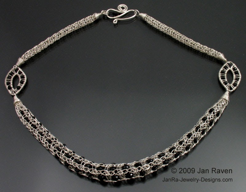 Woven Wire Jewelry and Other Creative Endeavors Viking Knit Necklace