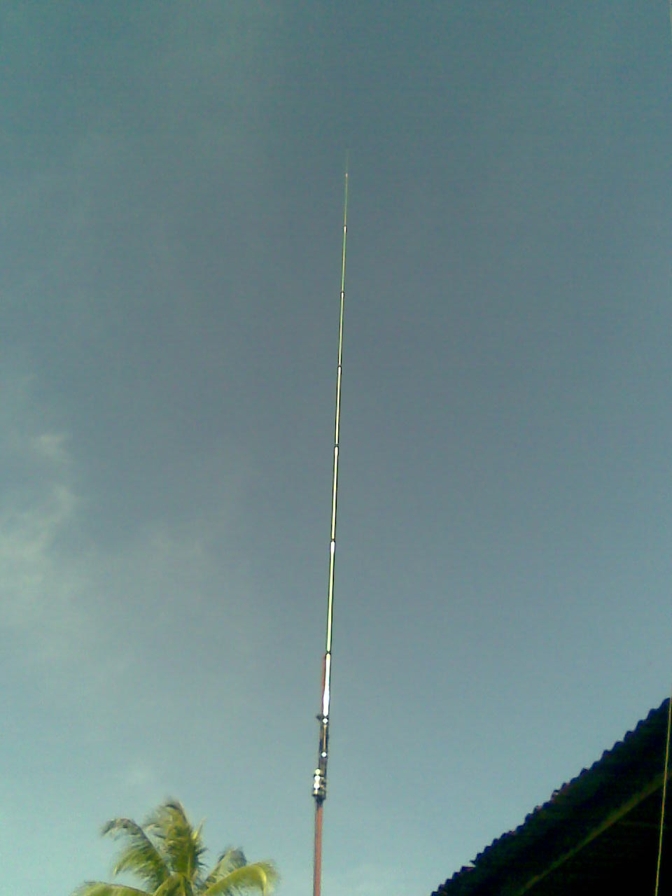 9M2MSO All Bands Vertical AntennaHF (homebrew)