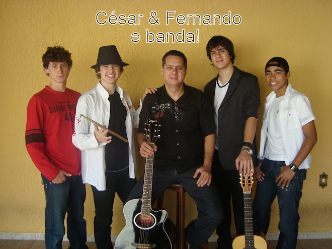 César & Fernando e banda
