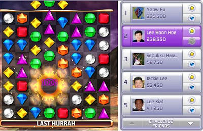 ** CNI Cyber-Cafe and Cafeteria**: FACEBOOK - BEJEWELED BLITZ