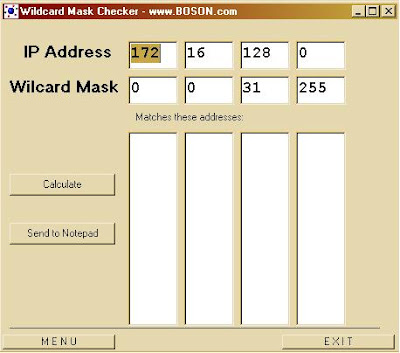 Wildcard Mask Checker