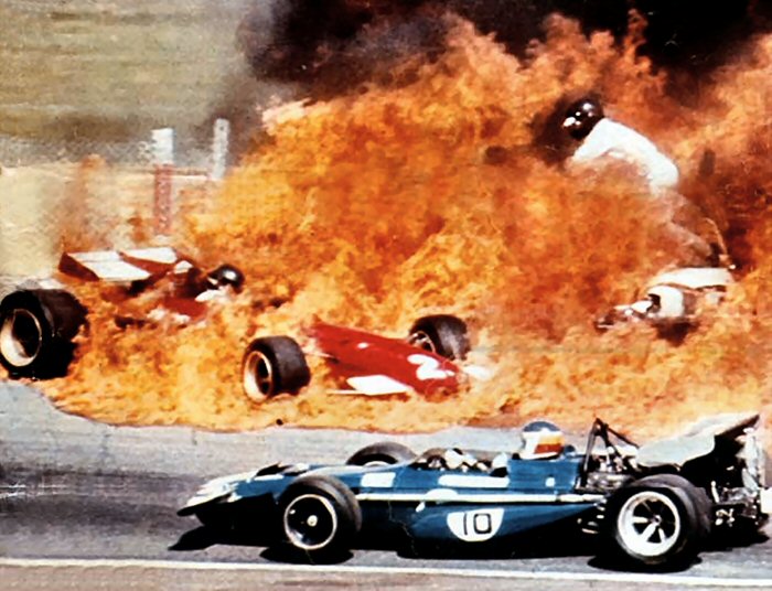 lotus 72 jochen rindt wreckage