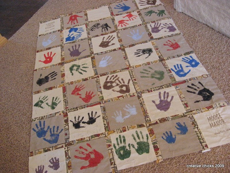 Creative Chicks Family Reunion Quilt