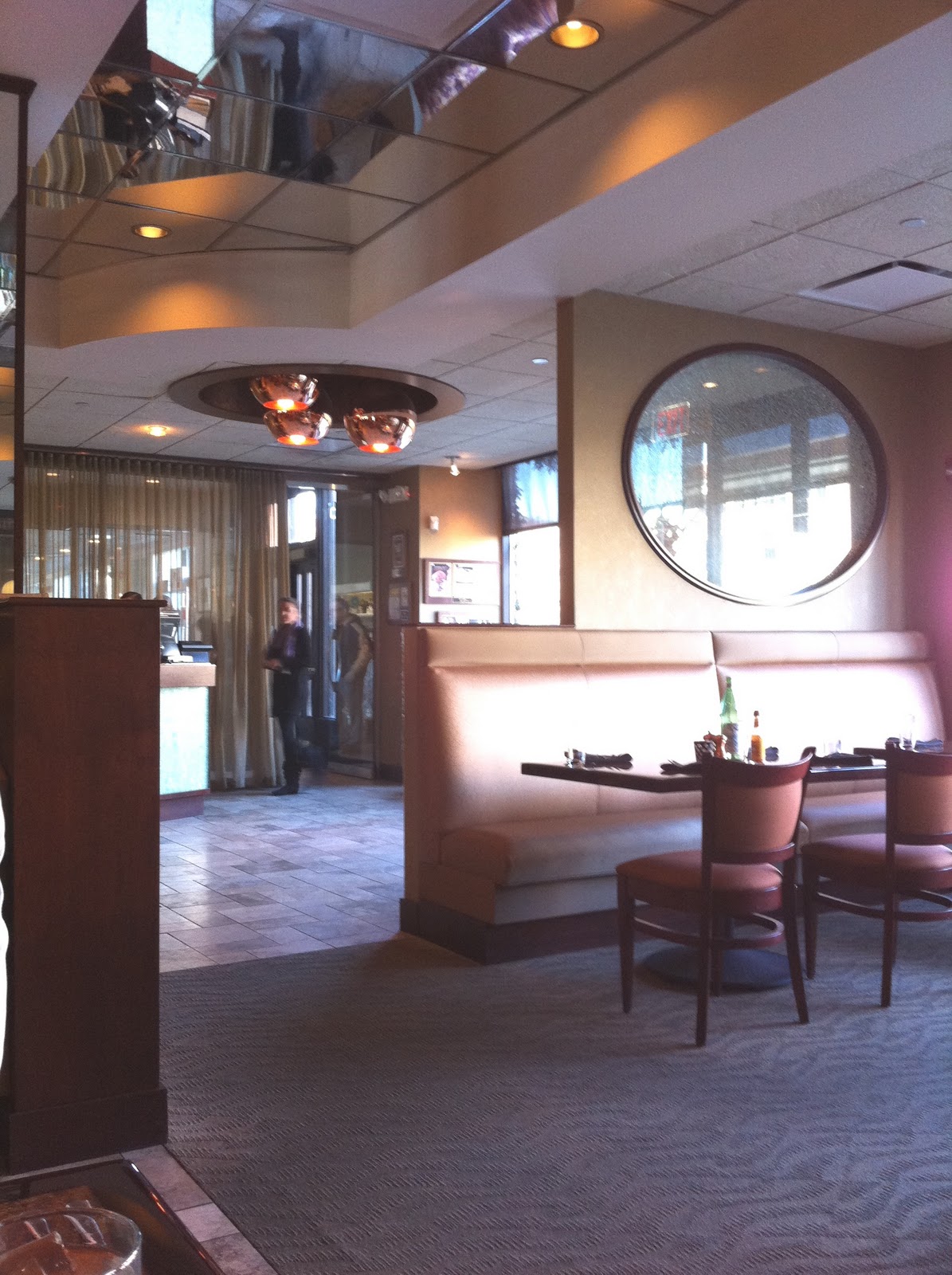 reservation was for 11:45,