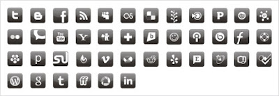 iconos redes sociales