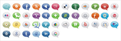 iconos redes sociales