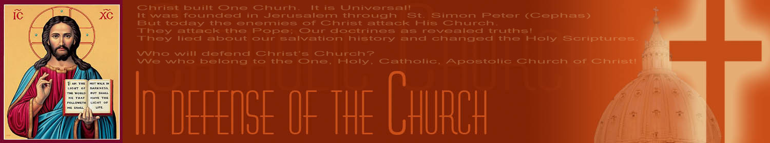In Defense of the Church