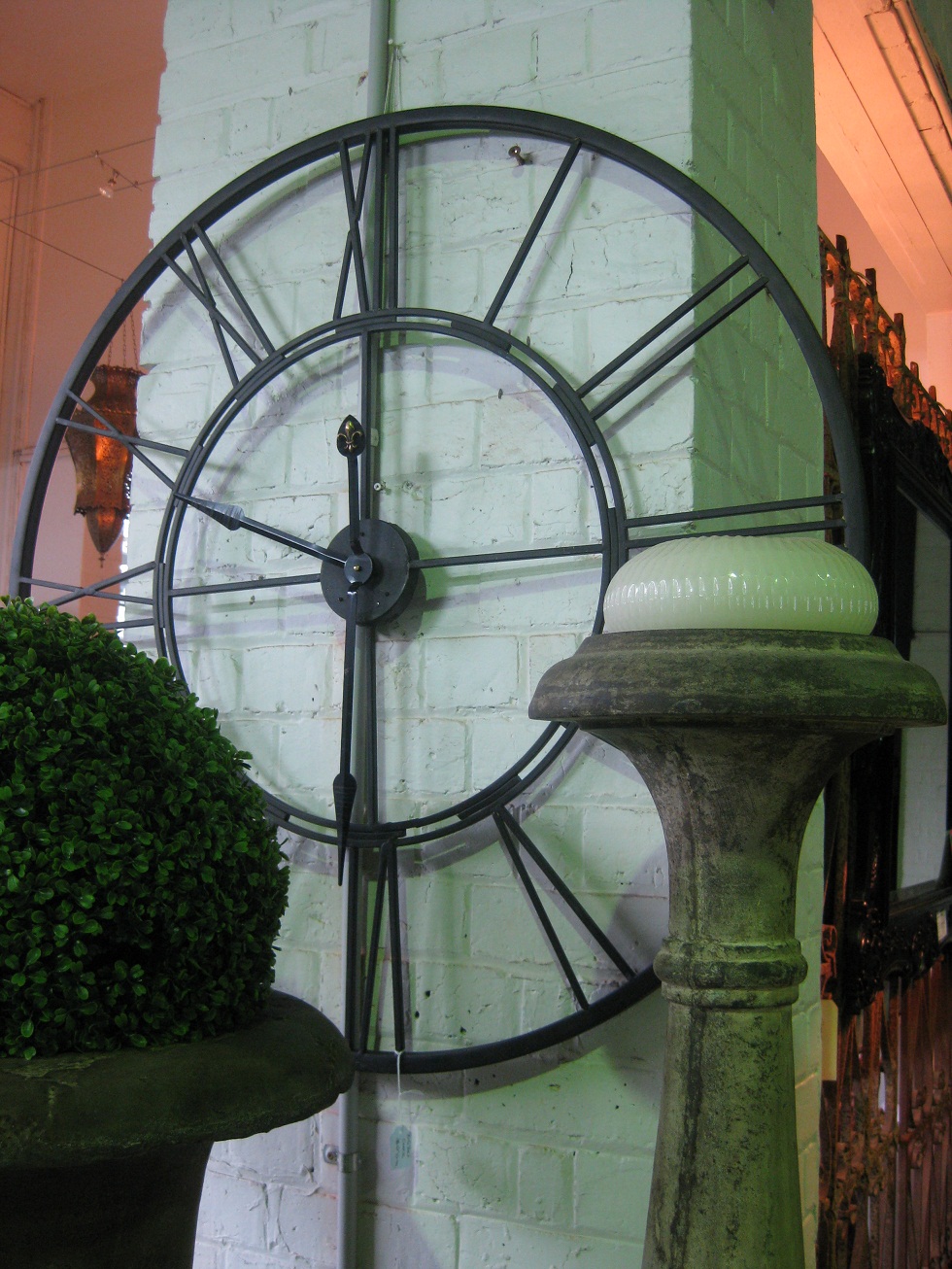 oversized clock