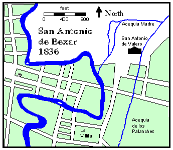 San Antonio River, 1836