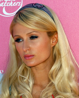line of temporary hair extensions. Paris Hilton Long Blonde Hairstyles
