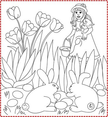 coloring pages for easter eggs. Free Coloring Pages: Easter
