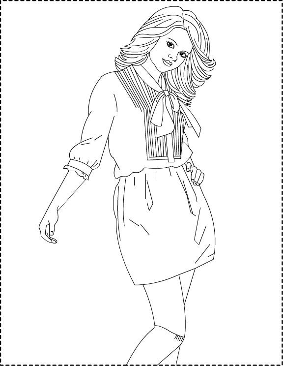 Selena Gomez *** Coloring pages title=