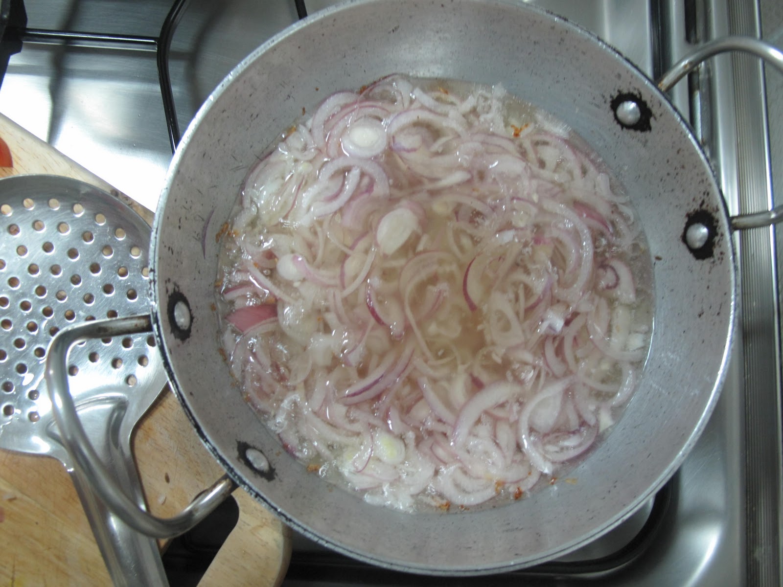 Making Perfect Birista Crisp Deep Fried Onions Journey Kitchen