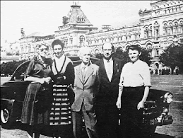 1959. Στη Μόσχα μετά την απονομή του βραβείου Λένιν