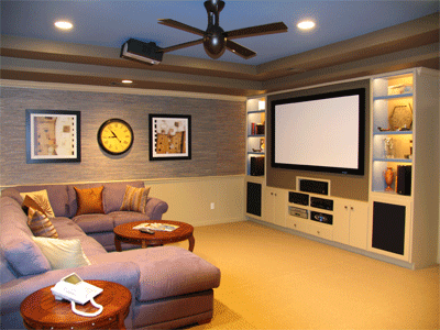 interior designs new home theater design