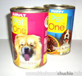 Pet One wet dog food on sale in Ace Hardware at SM Manila