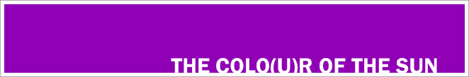 The Colo(u)r of the Sun - Single Panel Cartoons