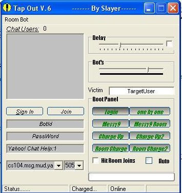 yahoo tap out booter