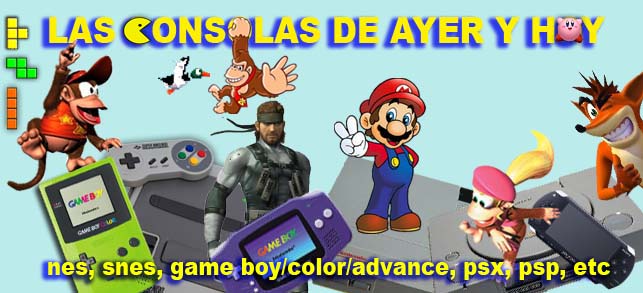 Las consolas de ayer y hoy