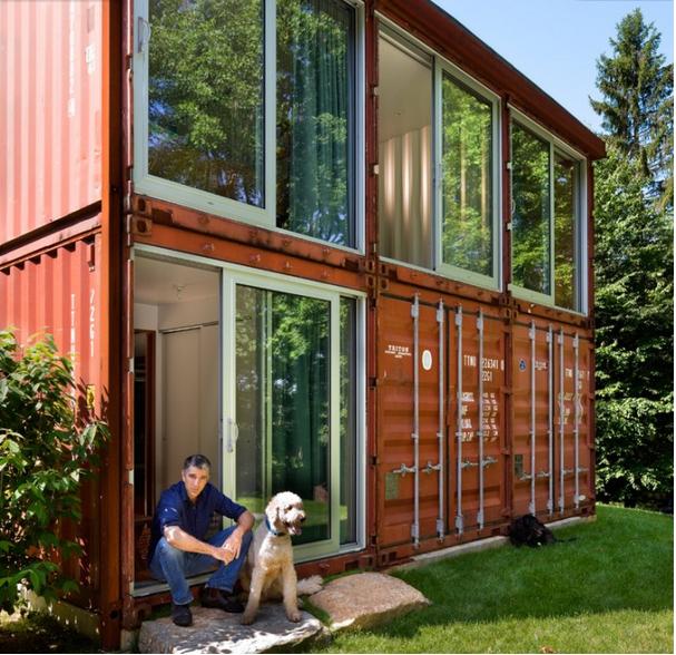 Review Beautiful Shipping Container home in NJ