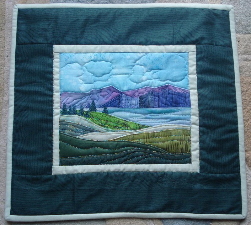 Taniwa Landscape quilt