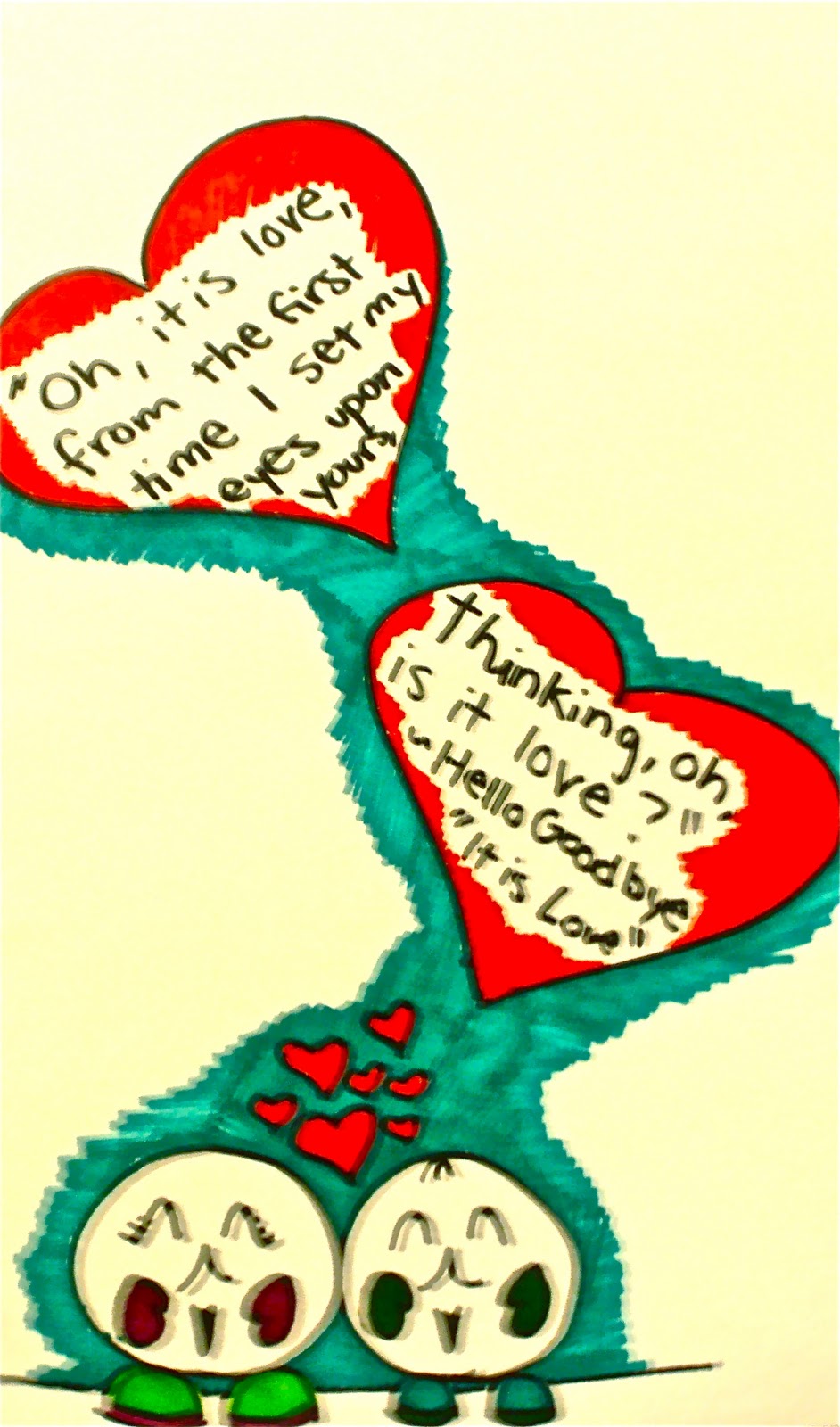 P S Diy Doodle Lyrics Canvas