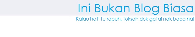 Ini Bukan Blog Biasa