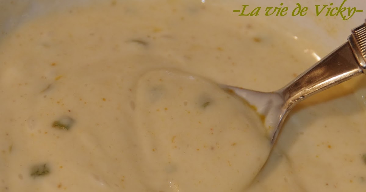 Ma petite vie! Sauce à fondue au cari