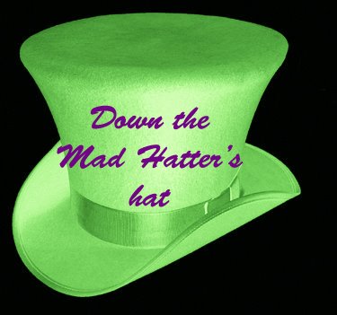 Down the Mad Hatter's hat