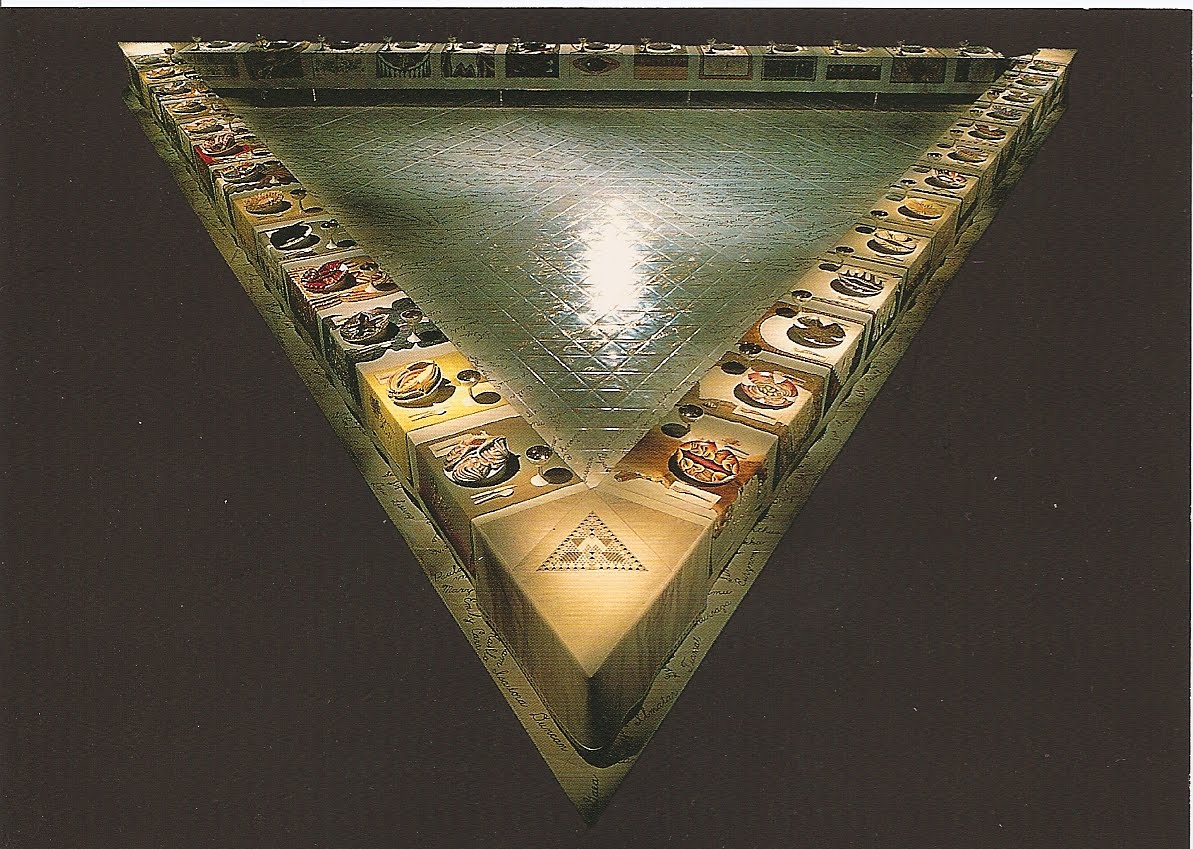 Judy Chicago's the Dinner Party