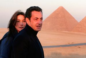 Sarkozy et Carla Bruni
