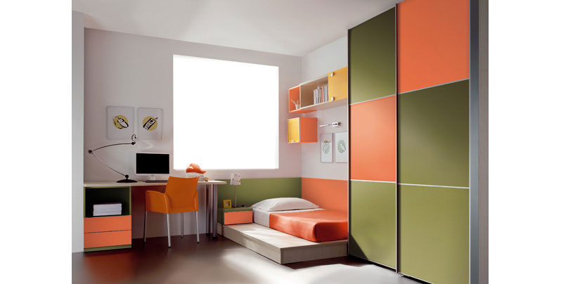 UN MISMO DORMITORIO DIFERENTES COLORES