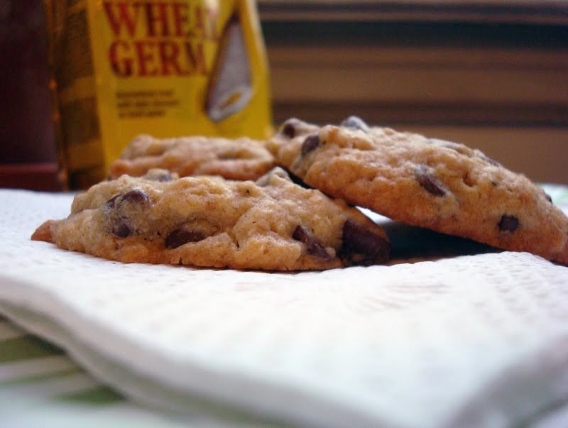 the lovely lady baker Wheat Germ Cookies