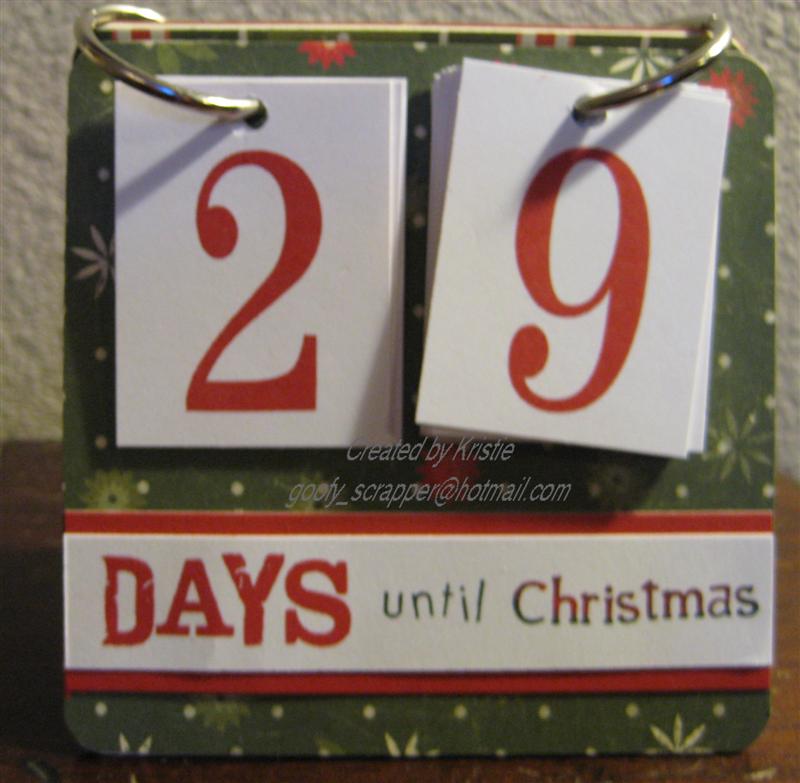 Stampin, Scrappin and Craftin: Christmas Countdown