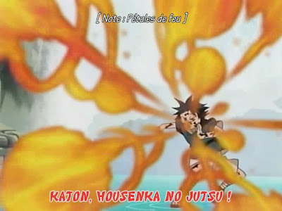 Izuna Uchiha Sasuke+katon+housenka+no+jutsu