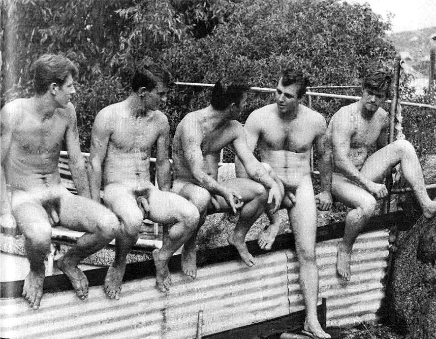 Vintage German Parks Nude
