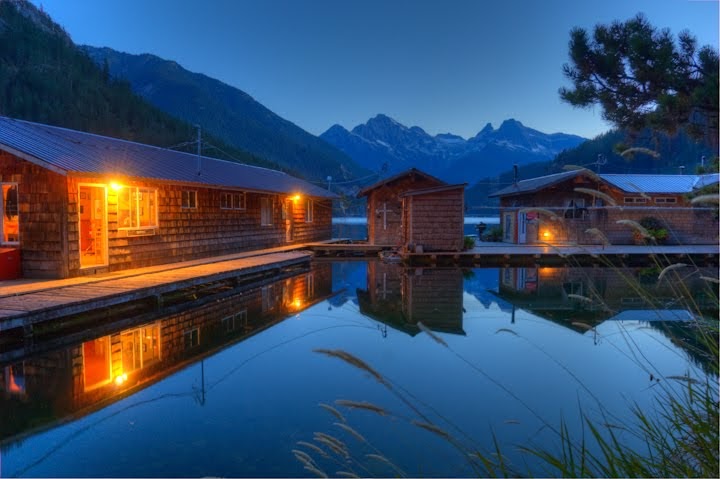 Tom S View From Ross Lake Resort Autumn Quietly Arrives At Ross