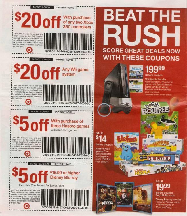 printable coupons for target. Printable Coupons Target