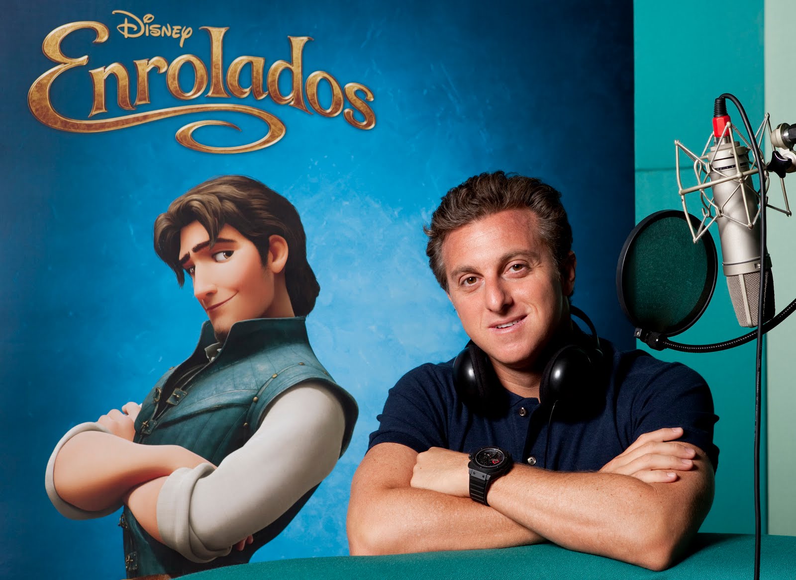 Local de Arte: LUCIANO HUCK DUBLA NOVA ANIMAÇÃO DA DISNEY