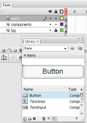 Flash Library containing Button, TextArea and TextInput components. Flash Library containing Button, TextArea and TextInput components.