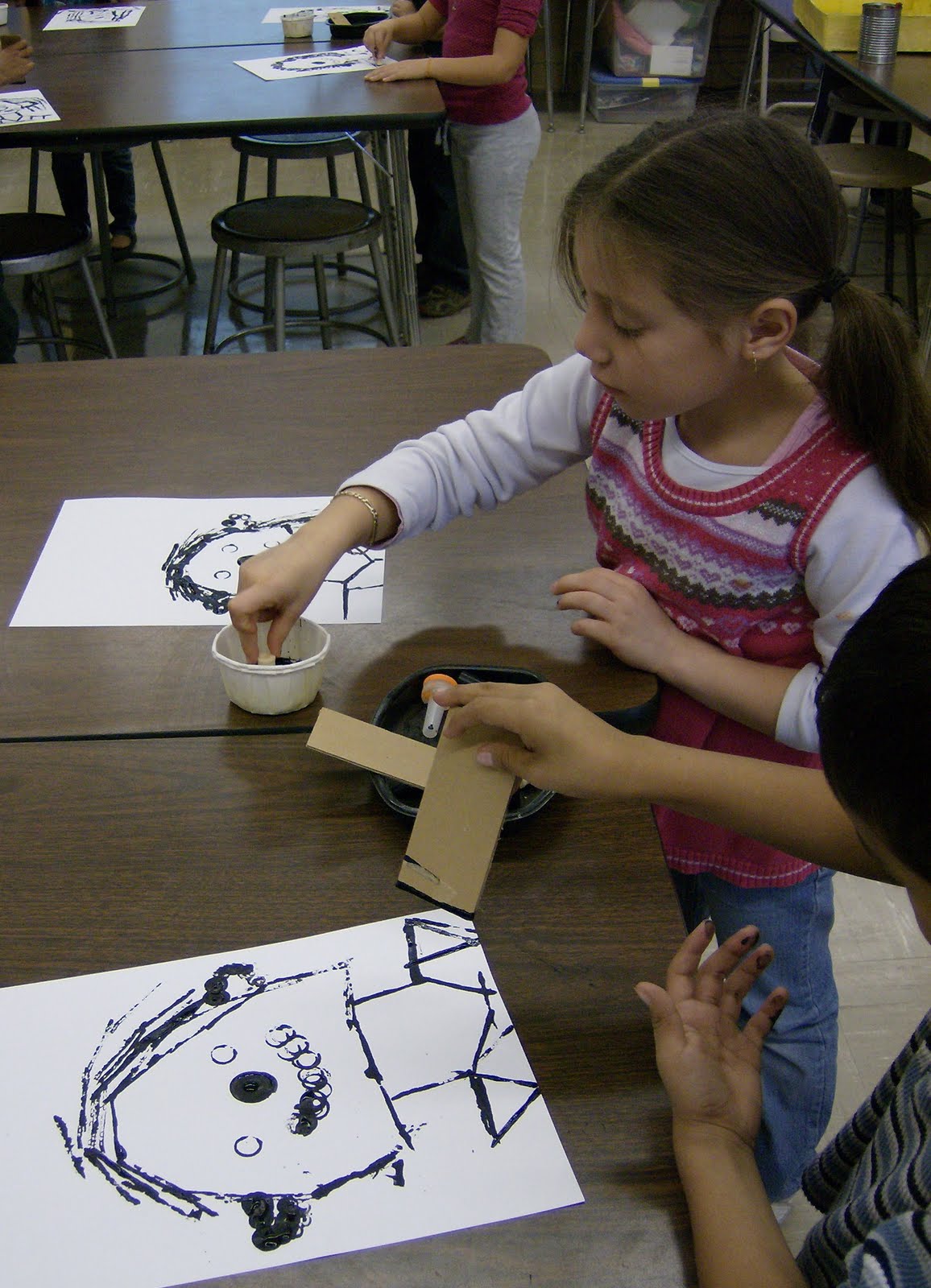 Zilker Elementary Art Class 1st Grade Self Portrait Gadget Prints