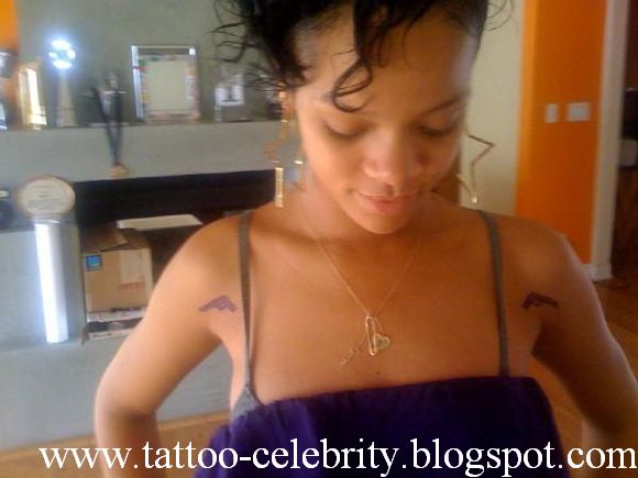 best celebrity tattoos. Guns Tattoo Design Celebrity