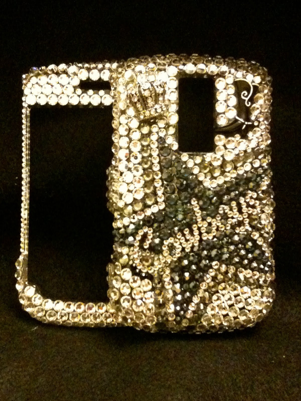 Dimond barbie phone case for blackberry bold