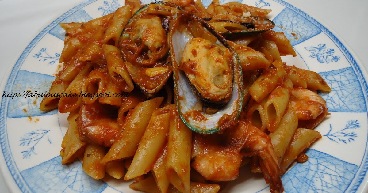 Seafood Marinara Penne My Cool Cakes