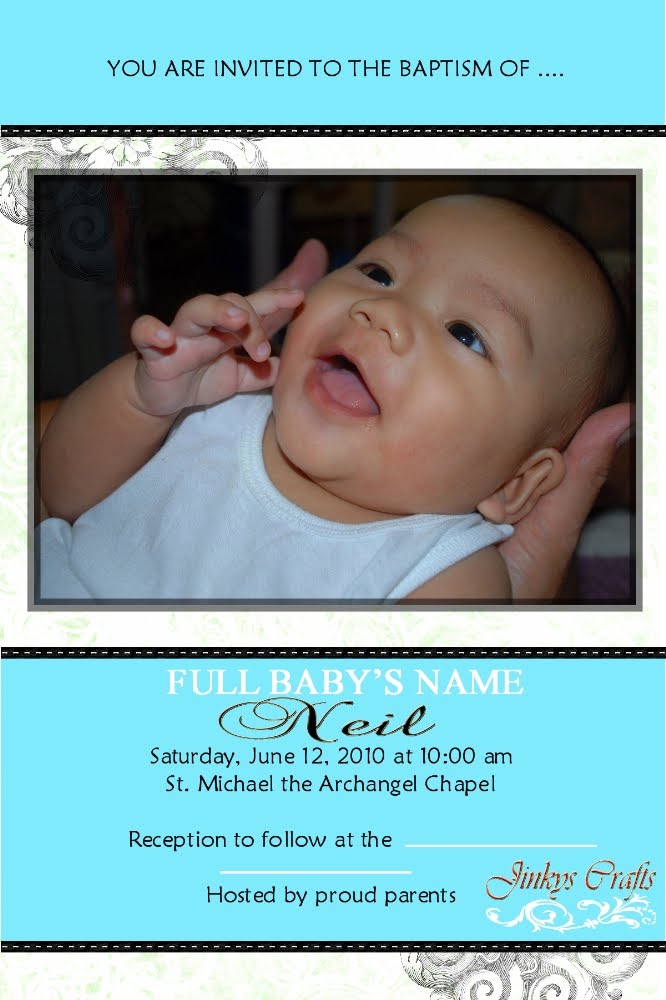 sample baptismal invitation