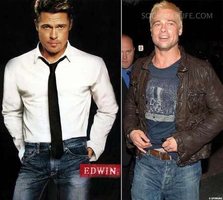 edwin jeans brad pitt