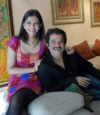 Sonam and Anil Kapoor