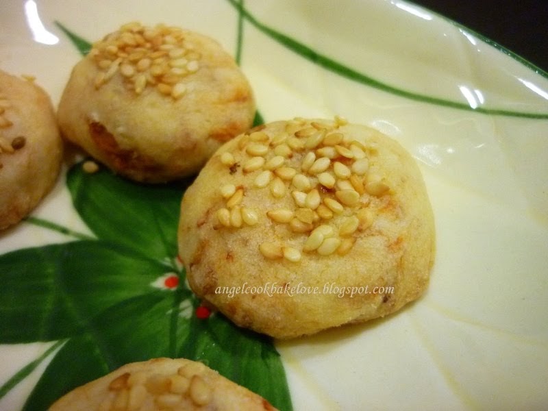 Cook.Bake.Love 加入了肉松的德国酥饼 Meltinthemouth Pork Floss Cookies
