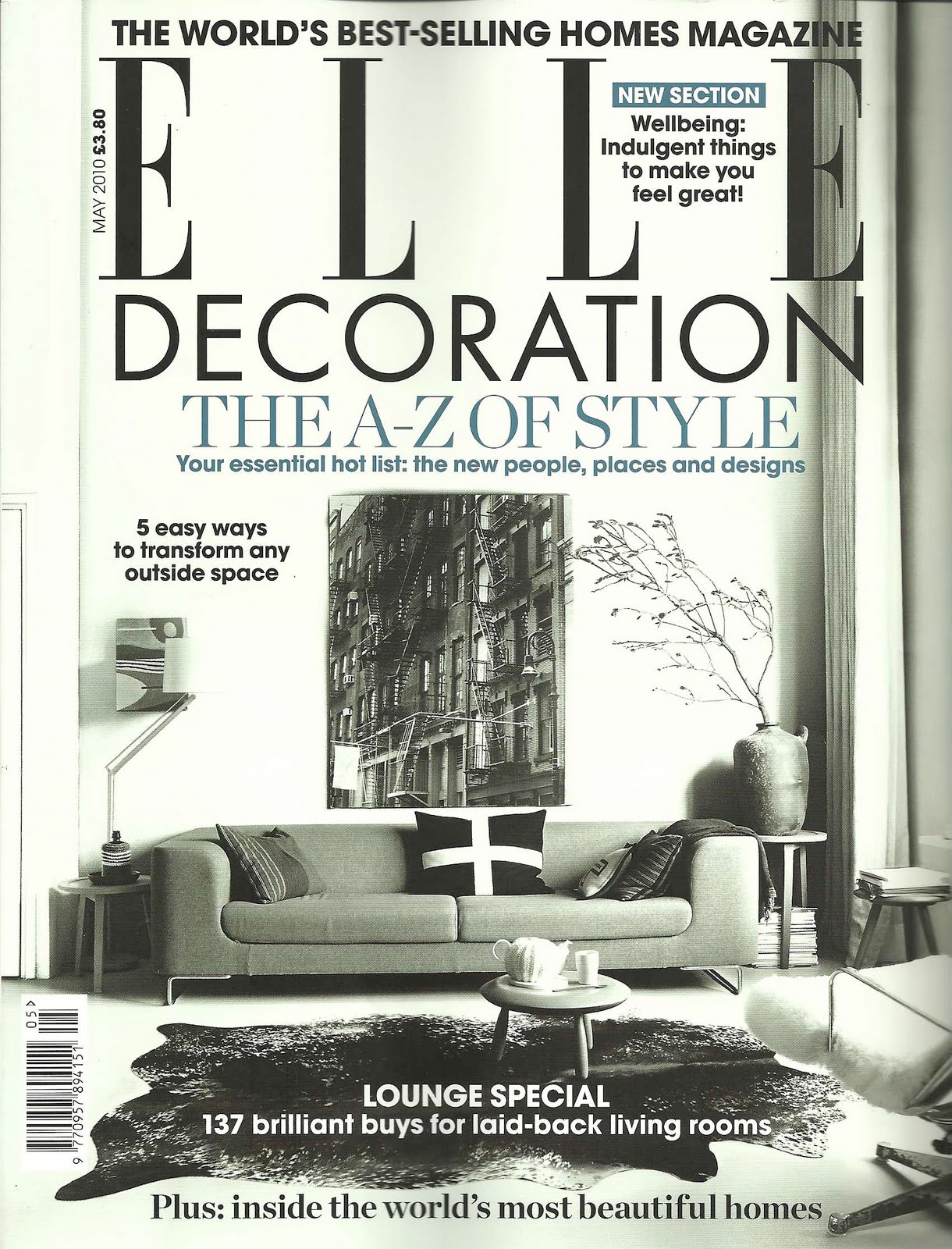 {Magazine Review Elle Decoration May 2010} Bright Bazaar by Will Taylor